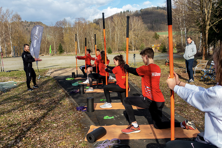 Trainingslager der Hammerwurf Nachwuchselite